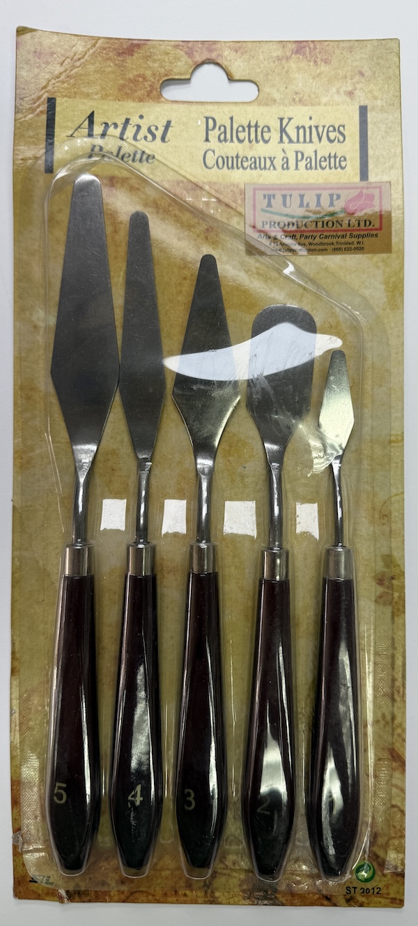 Paint Pallette Knive 5/set